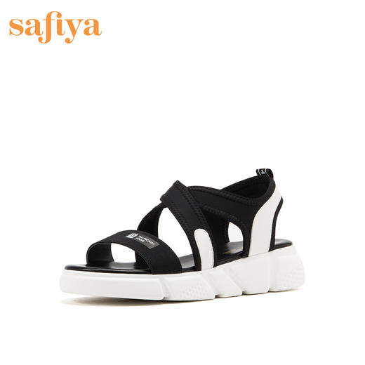 Safiya索菲娅夏季凉鞋休闲运动风露趾女鞋SF92115401 商品图0