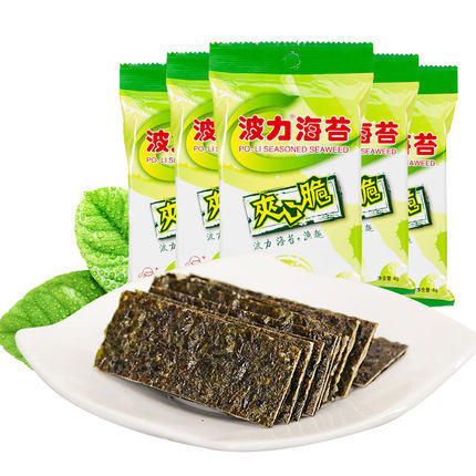 波力海苔夹心脆36g