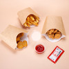 喇叭花一次性薯条盒牛皮纸鸡米花炸鸡盒汉堡小吃打包外卖包装盒 商品缩略图4