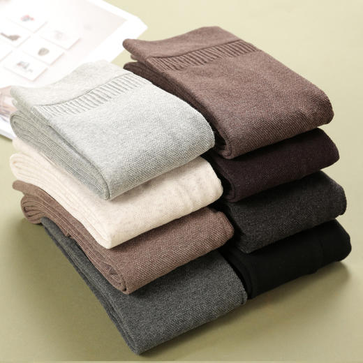 女士190g莫代尔高腰收腹中腰高弹提臀无缝美体秋裤打底裤5190/5164/5126/5127 商品图2