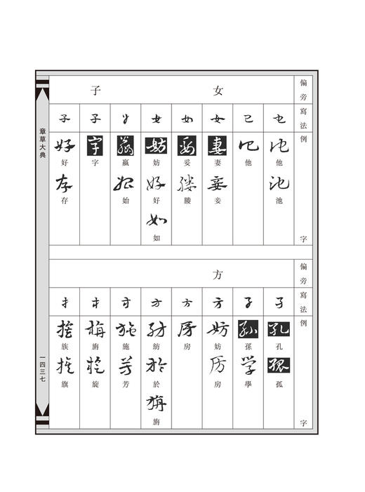 官方正版 章草大典 全2册 章草书法字典工具书 检字表书籍 笔画索引和汉语拼音索引选自历代章草字帖碑帖精选章草书法篆刻的书籍——河南美术出版社 商品图9