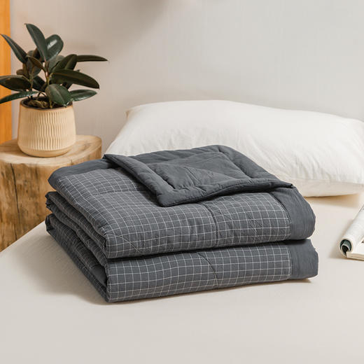 老米优品 / 无印代工厂直供 水洗棉夏被- 经典日式水洗棉夏被，夏季空调被！ 商品图5