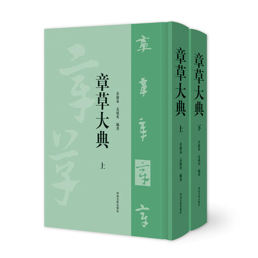 官方正版 章草大典 全2册 章草书法字典工具书 检字表书籍 笔画索引和汉语拼音索引选自历代章草字帖碑帖精选章草书法篆刻的书籍——河南美术出版社 商品图0