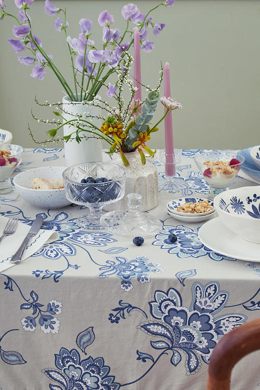 阳春小镇桌布欧式餐桌布长方形家用茶几桌布布艺棉布桌布书桌 商品图4