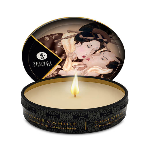 加拿大进口春画SHUNGA低温按摩香精油薰蜡烛全身按摩油低温蜡烛 商品图3