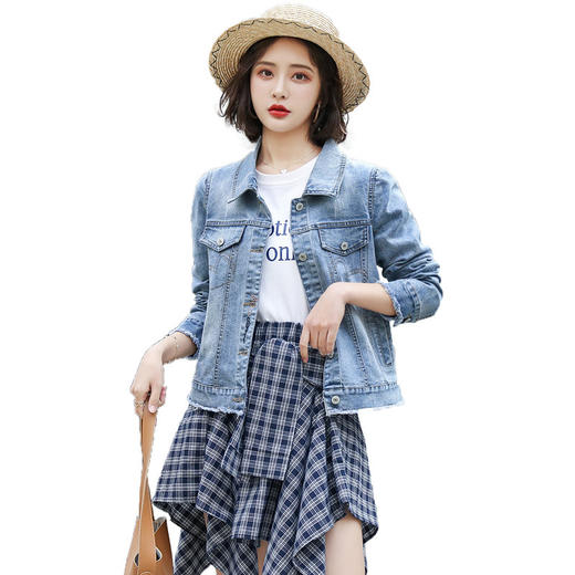 XP-CS931春季新款韩版修身上衣牛仔衣 商品图4