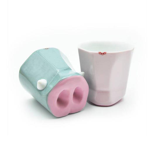 从一阅己 | 陶瓷猪鼻杯 芝士杯 商品图0