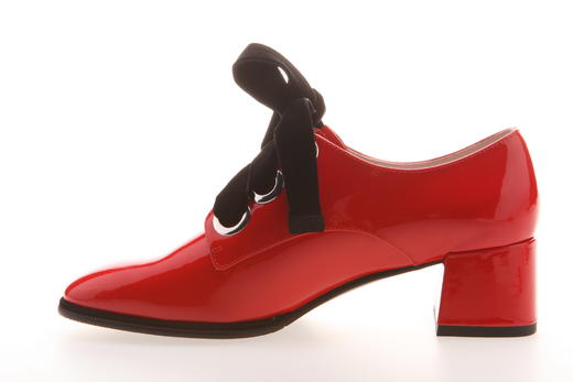 sheme 系带两面 百搭方头 深口单靴 商品图3