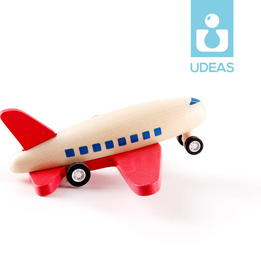 UDEAS品牌木制玩具-回力飞机、拼装回力动物 商品图2