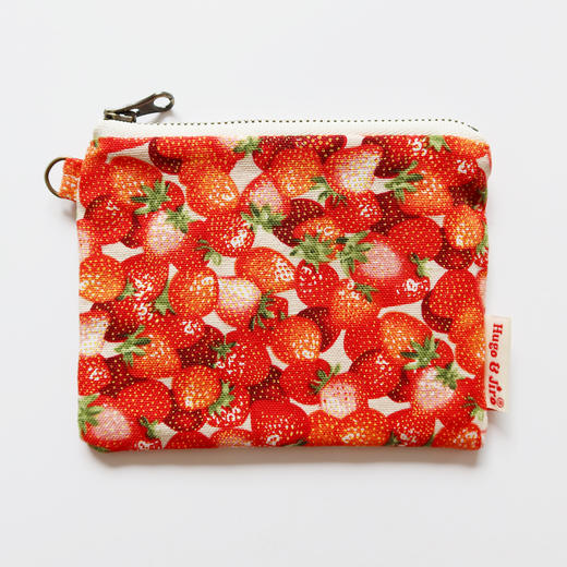 HUJI祤集kacase卡包插画草莓草莓小草莓 商品图3