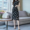 XP-YQH079夏季韩版潮流大圆点系腰带修身连衣裙内搭两件套 商品缩略图3