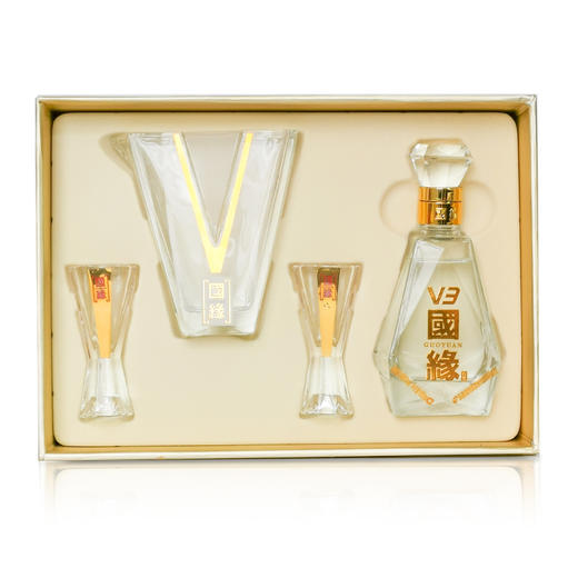 国缘白酒 V3 酒具礼盒 40.9度100ml 商品图2