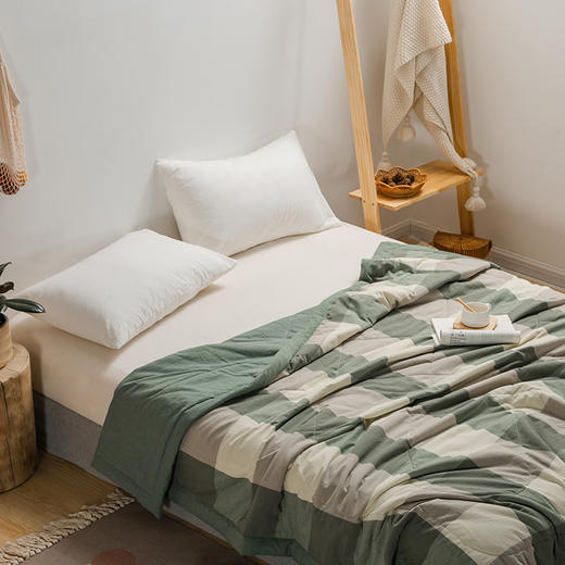 老米优品 / 无印代工厂直供 水洗棉夏被- 经典日式水洗棉夏被，夏季空调被！ 商品图4