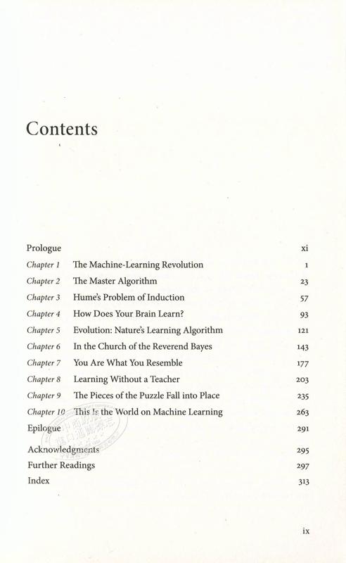 【中商原版】主算法（平装）英文原版 英文版 The Master Algorithm 进口图书 比尔盖茨书单 畅销书籍 计算机科学 人工智能 商品图4
