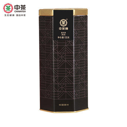 中粮中茶融系列普洱熟茶100g罐装散茶 商品图1