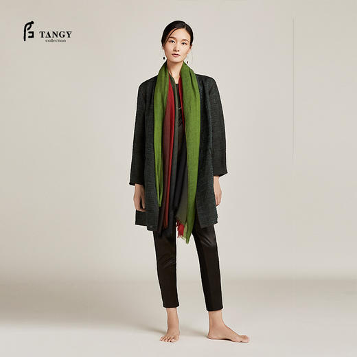 TANGY Collection天意三层丝麻绡莨外套 商品图0