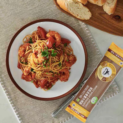 有机全麦意大利面 500g 【健身、轻食人群，西餐爱好者】 商品图3