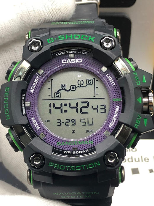 卡西欧运动男表gprb1000抬手灯卡西欧gshock经典防震表盘设计45度自动