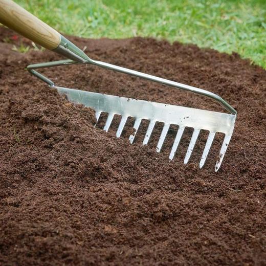 不锈钢松土耙 产地直发 | 公平贸易 * Stainless Steel Long Handled Soil Rake 商品图2