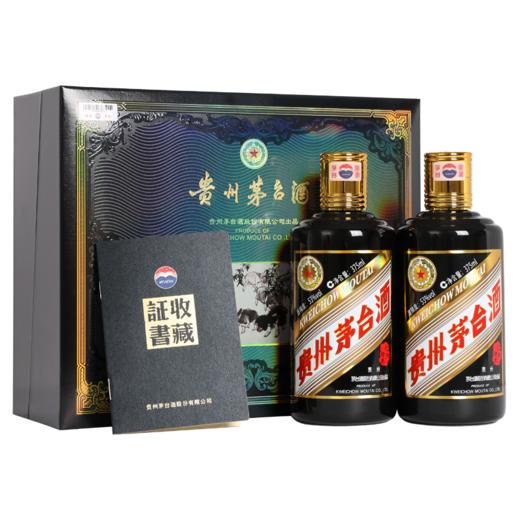 贵州茅台酒 （猪年）生肖茅台纪念酒375ml*2礼盒装 商品图1
