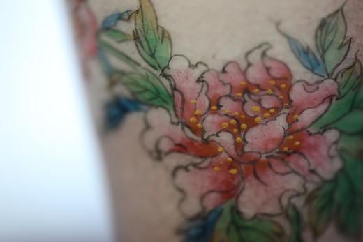 [需订制] 春浦呈器 | 景德镇粉矿釉 冰裂纹 手工拉胚 手绘定制 品茗杯 主人杯 商品图2