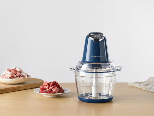 网红摩飞家用小型电动多功能料理机-碎饺肉,搅拌机,打蛋机,绞肉机