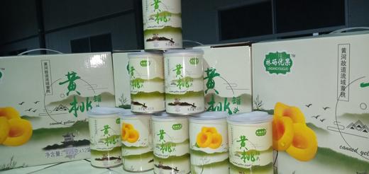 安徽砀山黄桃罐头425g/罐 商品图6