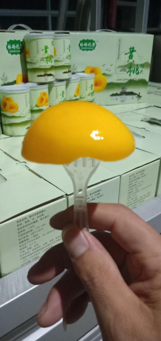 安徽砀山黄桃罐头425g/罐 商品图2