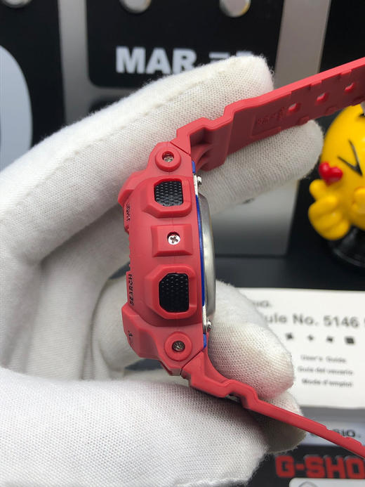 卡西欧热卖款 baby女款ba-120抬手灯卡西欧g-shock--经典防震表盘设计