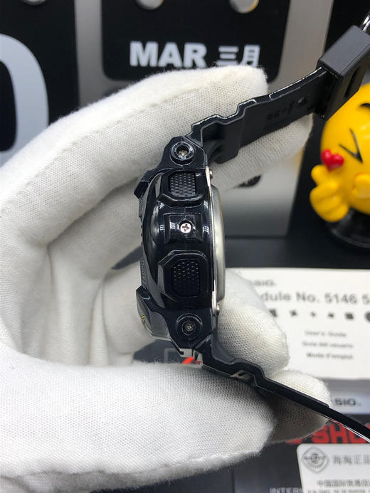 卡西欧热卖款 baby女款ba-120抬手灯卡西欧g-shock--经典防震表盘设计