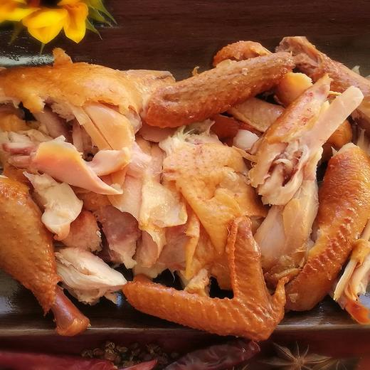 通州厂 大红门 老北京熏鸡550g*1 商品图3