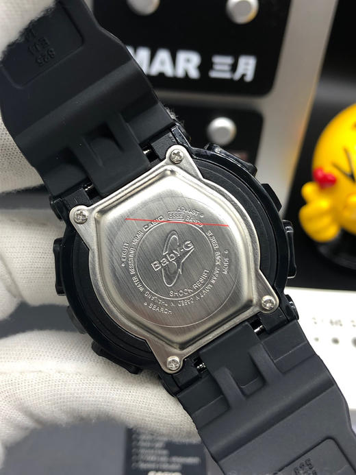 卡西欧热卖款 baby女款ba-120抬手灯卡西欧g-shock--经典防震表盘设计