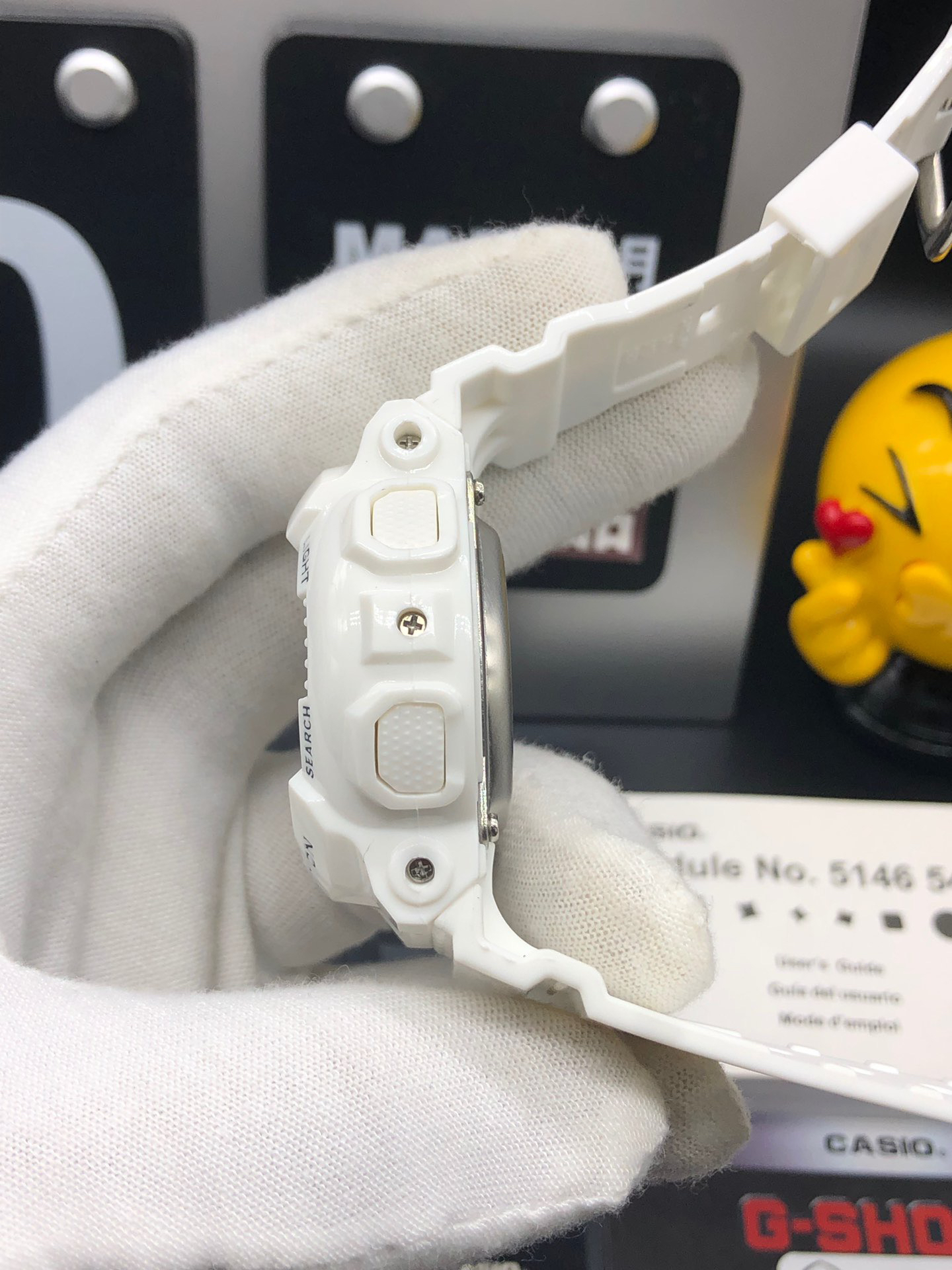 卡西欧热卖款 baby女款ba-120抬手灯卡西欧g-shock--经典防震表盘设计