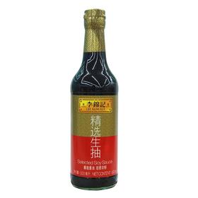 李锦记精选生抽(酿造酱油【500ml】广东李锦记