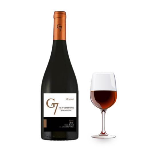 吉七珍藏西拉干红葡萄酒750ml Reserva Syrah(吉七·卡塔维哈酒庄) 商品图0