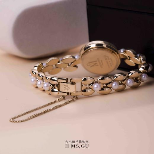 MIKIMOTO大牌同款女士手表贝壳表盘珍珠镶嵌表带三个尺寸可选 一年保修 商品图5