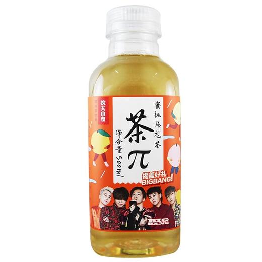 农夫山泉,茶π蜜桃乌龙茶【500ml】农夫山泉 商品图0