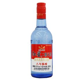 红星,二锅头酒(53度绵柔陈酿)【250ml】北京红星（未成年人请勿购买）