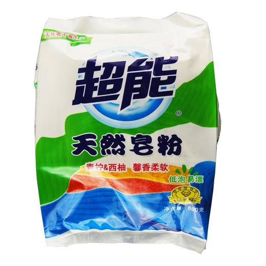 超能天然皂粉【680g】浙江纳爱斯 商品图0