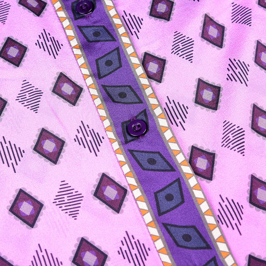 YNM-L12HT1343春季新款时尚轻熟仿真丝长袖衬衫 商品图4