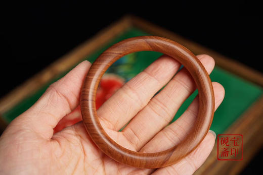 周末福利78印度迈索尔老山檀全口木镯