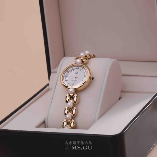 MIKIMOTO大牌同款女士手表贝壳表盘珍珠镶嵌表带三个尺寸可选 一年保修 商品图1