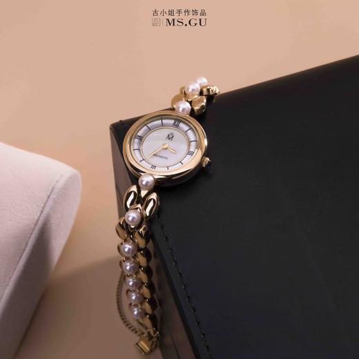 MIKIMOTO大牌同款女士手表贝壳表盘珍珠镶嵌表带三个尺寸可选 一年保修 商品图4