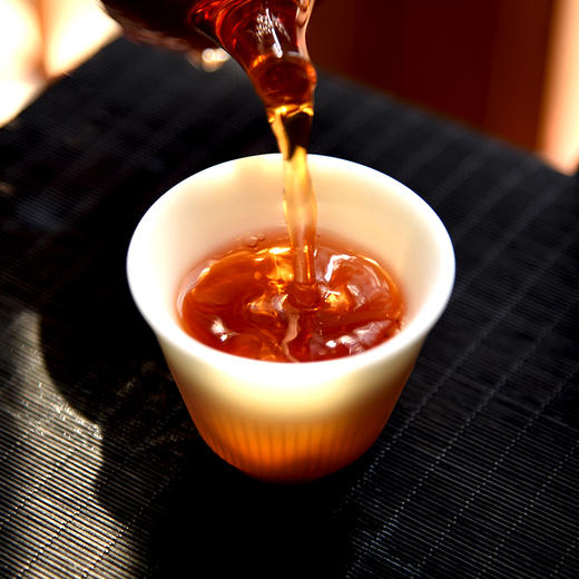 2018茶王三代爱随茶香普洱茶熟茶400g 商品图1