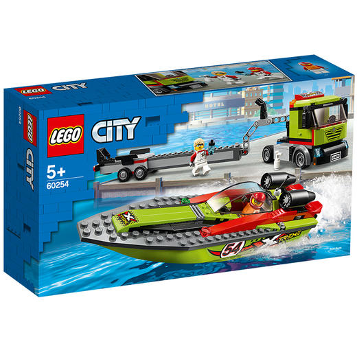 乐高LEGO 赛艇运输车60254 商品图0