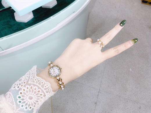 MIKIMOTO大牌同款女士手表贝壳表盘珍珠镶嵌表带三个尺寸可选 一年保修 商品图8