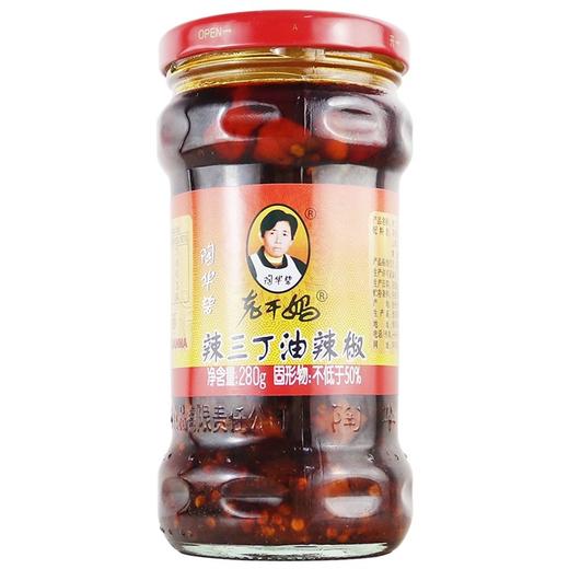 老干妈,辣三丁油辣椒【280g】贵阳老干妈 商品图0