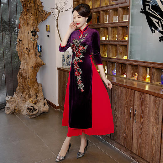 BJ-9503新款高贵高端连衣裙 商品图1