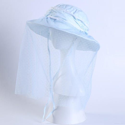 网红时尚户外360度网纱防紫外线、防风沙、防蚊虫帽子防晒帽 商品图8