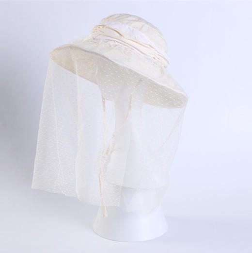 网红时尚户外360度网纱防紫外线、防风沙、防蚊虫帽子防晒帽 商品图7